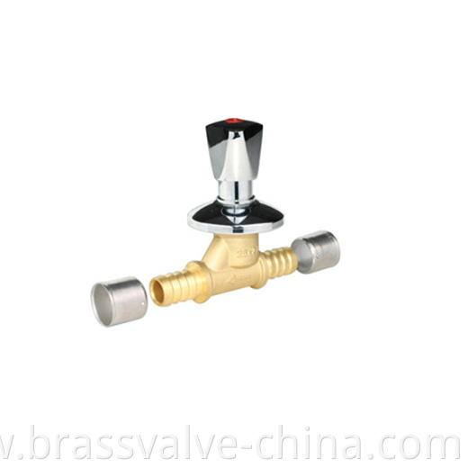 Brass Stop Valve With Ornate Cap Jpg